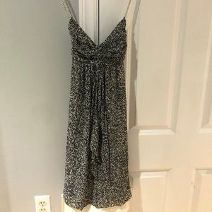 Michael Kors Leopard Print Chain Dress